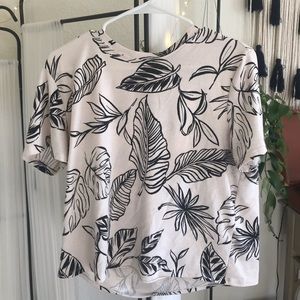 leaf crop top